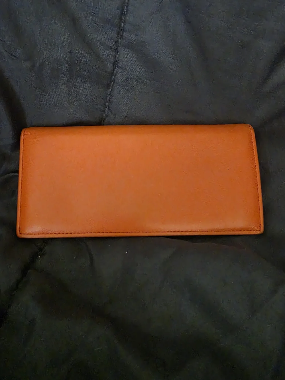 MCM Orange Leather Long Wallet - Picture 2 of 11